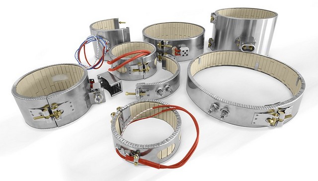 Resistencias coleira industriais em aco inox - Thermoluz